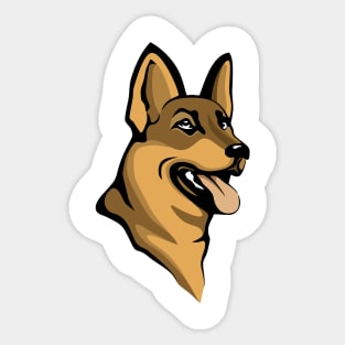 Dog. Sheepdog Sticker